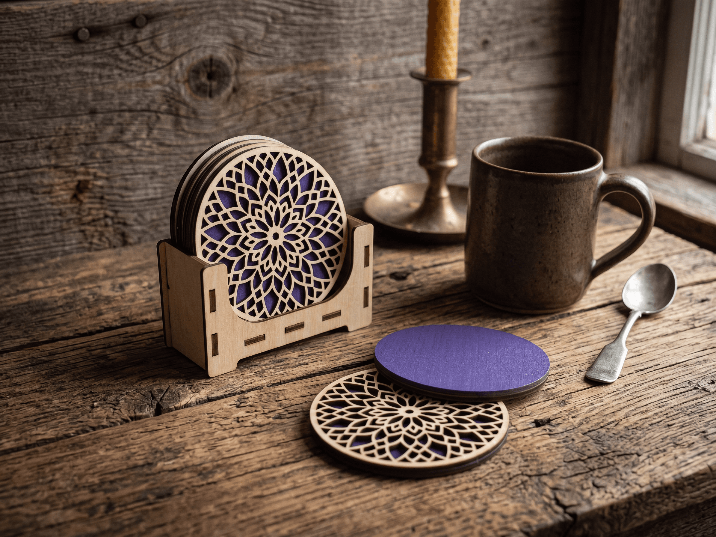 Two Layer Coasters Set